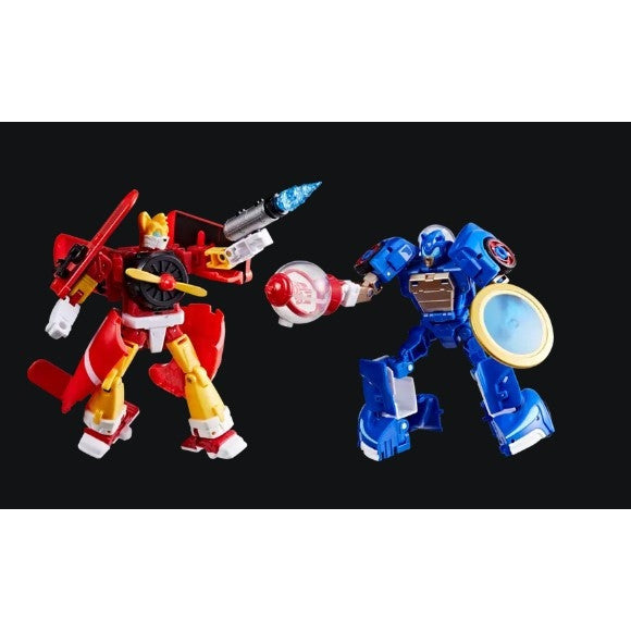 TRANSFORMERS X SONIC THE HEDGEHOG - WINGTAIL & BLUE BOOSTER - ACTION FIGURE 12.7CM