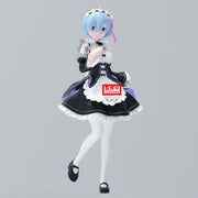 #annullato#28785 - RE:ZERO -STARTING LIFE IN ANOTHER WORLD - GLITTER&GLAMOURS - REM MAID VER. - STATUA 24CM