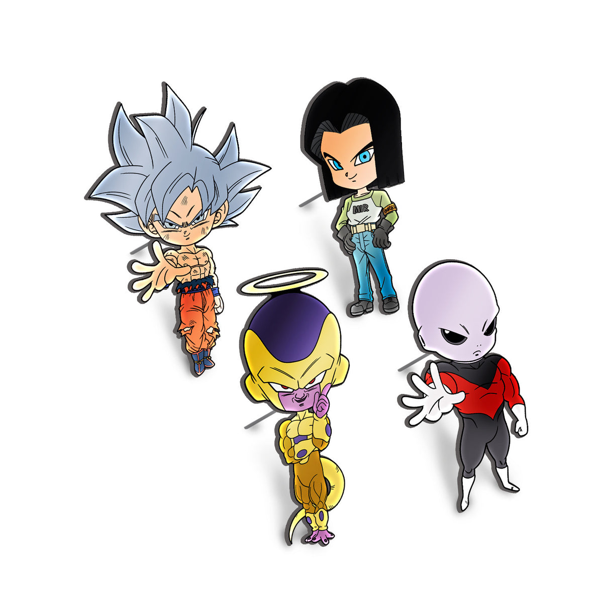 SET4P022 - DRAGON BALL - SET 4 SPILLE - SURVIVAL