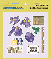 SET STICKER - CYBERPUNK 3