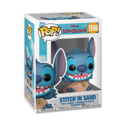 DISNEY: LILO & STITCH - POP FUNKO VINYL FIGURE 1566 STITCH IN SAND 9CM
