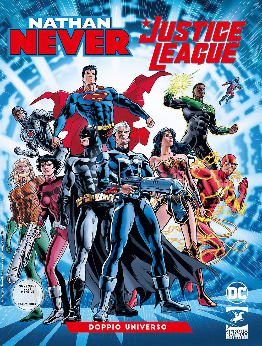 NATHAN NEVER/JUSTICE LEAGUE 1 - DOPPIO UNIVERSO