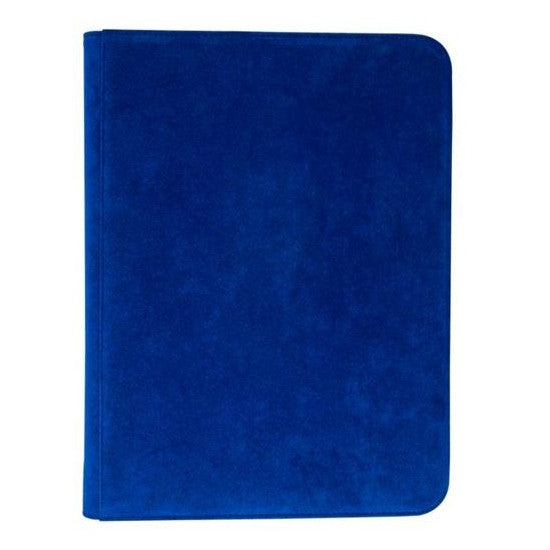 15935 - VIVID DELUXE ZIPPERED 9-POCKET PRO-BINDER - BLUE
