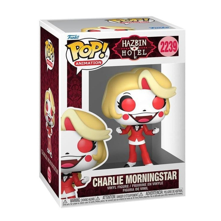 HAZBIN HOTEL - POP FUNKO VINYL FIGURE 2239 CHARLIE MORNINGSTAR W/CHASE REGULAR 9CM
