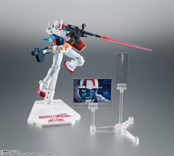 65527-THE ROBOT SPIRITS SIDE MS - RX-78-2 GUNDAM VER. A.N.I.M.E. - ROBOT SPIRIT 15TH ANNIVERSARY - ACTION FIGURE 13CM