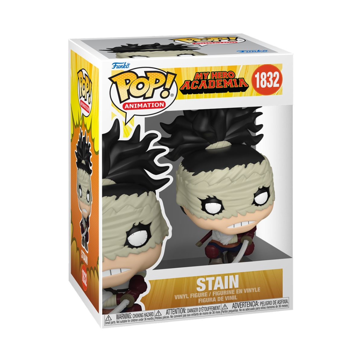 MY HERO ACADEMIA - POP FUNKO VINYL FIGURE 1832 STAIN 9CM