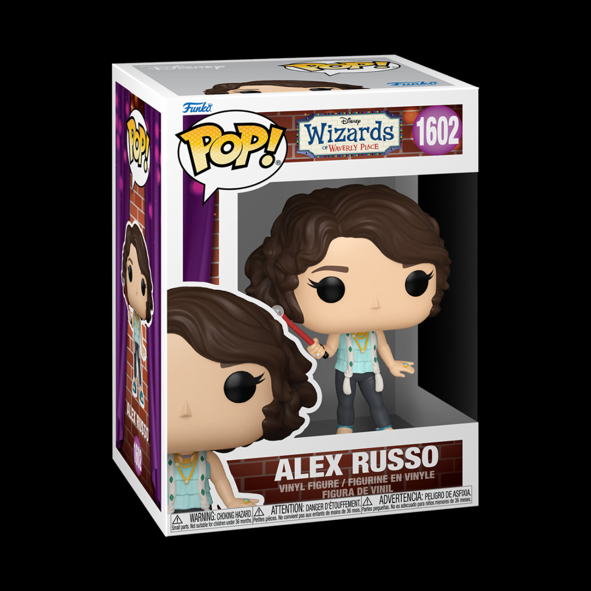 WIZARDS OF WAVERLY PLACE - POP FUNKO VINYL FIGURE 1602 ALEX RUSSO 9CM