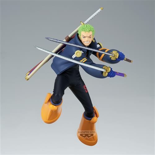 89843 - ONE PIECE - BATTLE RECORD COLLECTION - RORONOA ZORO - STATUA 16CM