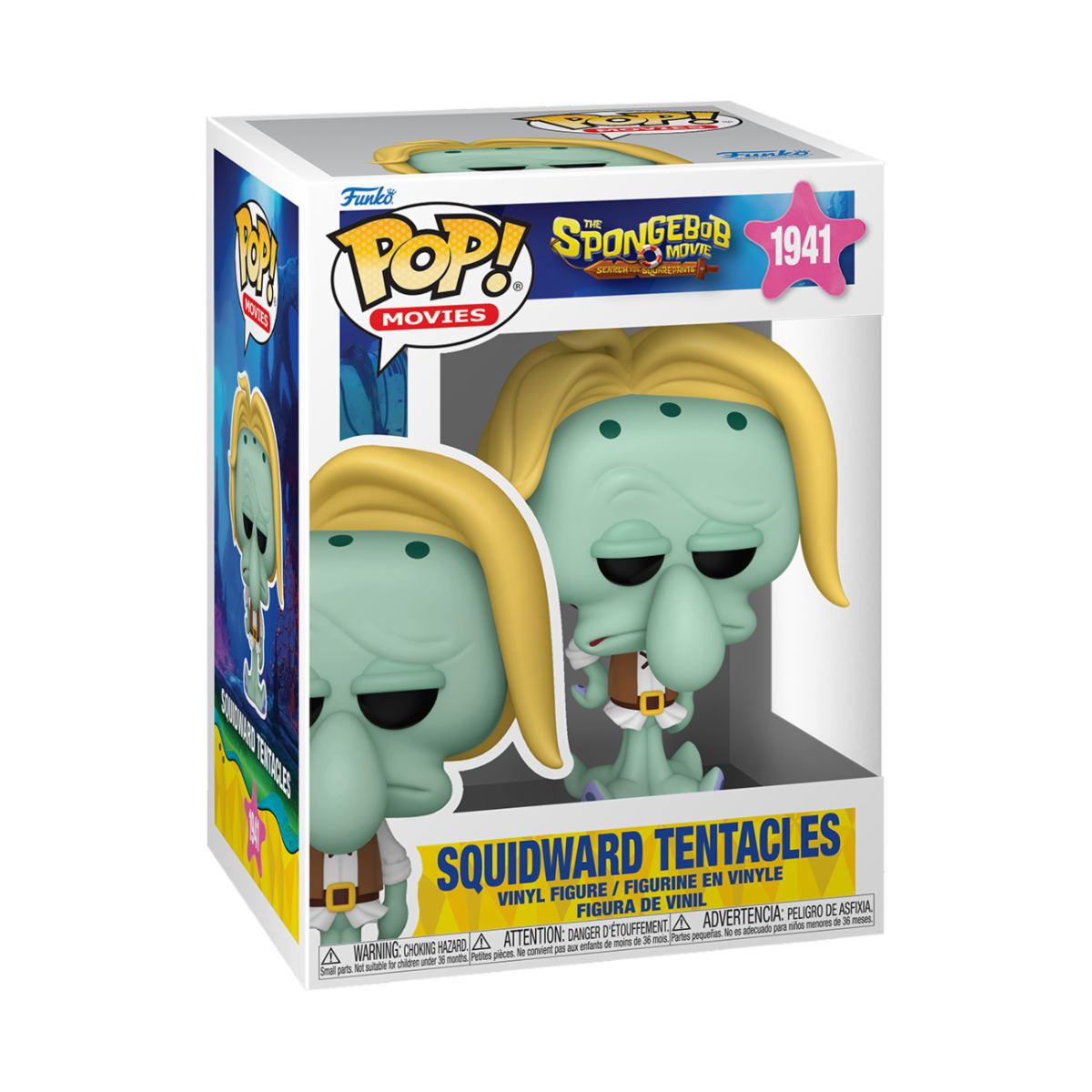 SPONGEBOB - POP FUNKO VINYL FIGURE 1941 SQUIDWARD TANTACLES 9CM