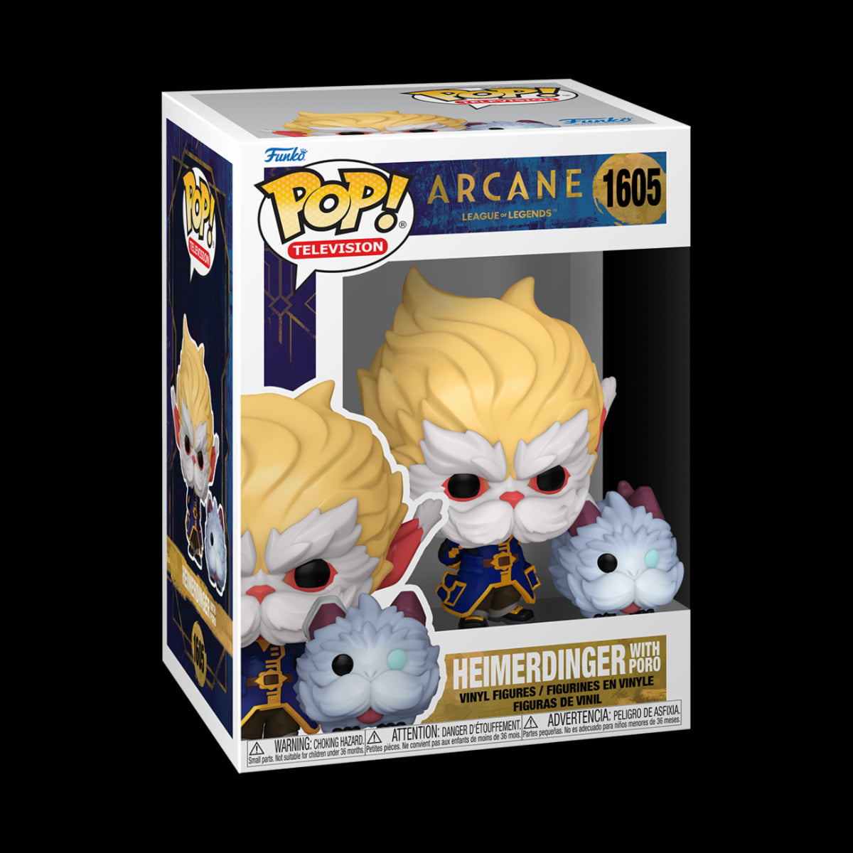 ARCANE: LEAGUE OF LEGENDS - POP & BUDDY FUNKO VINYL FIGURE 1605 HEIMERDINGER W/PORO 9CM