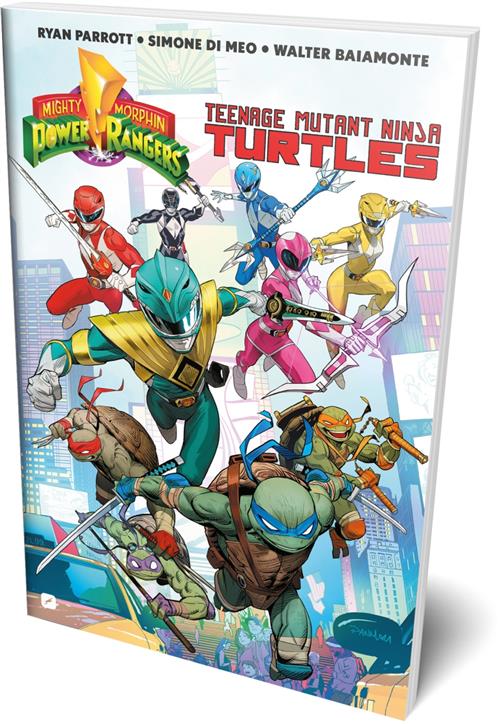 MIGHTY MORPHIN POWER RANGERS TEENAGE MUTANT NINJA TURTLES