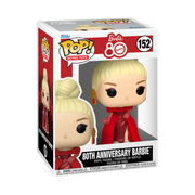 RETRO TOYS: BARBIE - POP FUNKO VINYL FIGURE 152 80TH ANNIVERSARY BARBIE 9CM