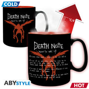 ABYMUGA585 - DEATH NOTE - TAZZA HEAT CHANGE 460ML - KIRA O L?