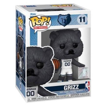 NBA (MASCOTS) - POP FUNKO VINYL FIGURE 11 MEMPHIS GRIZZ 9CM