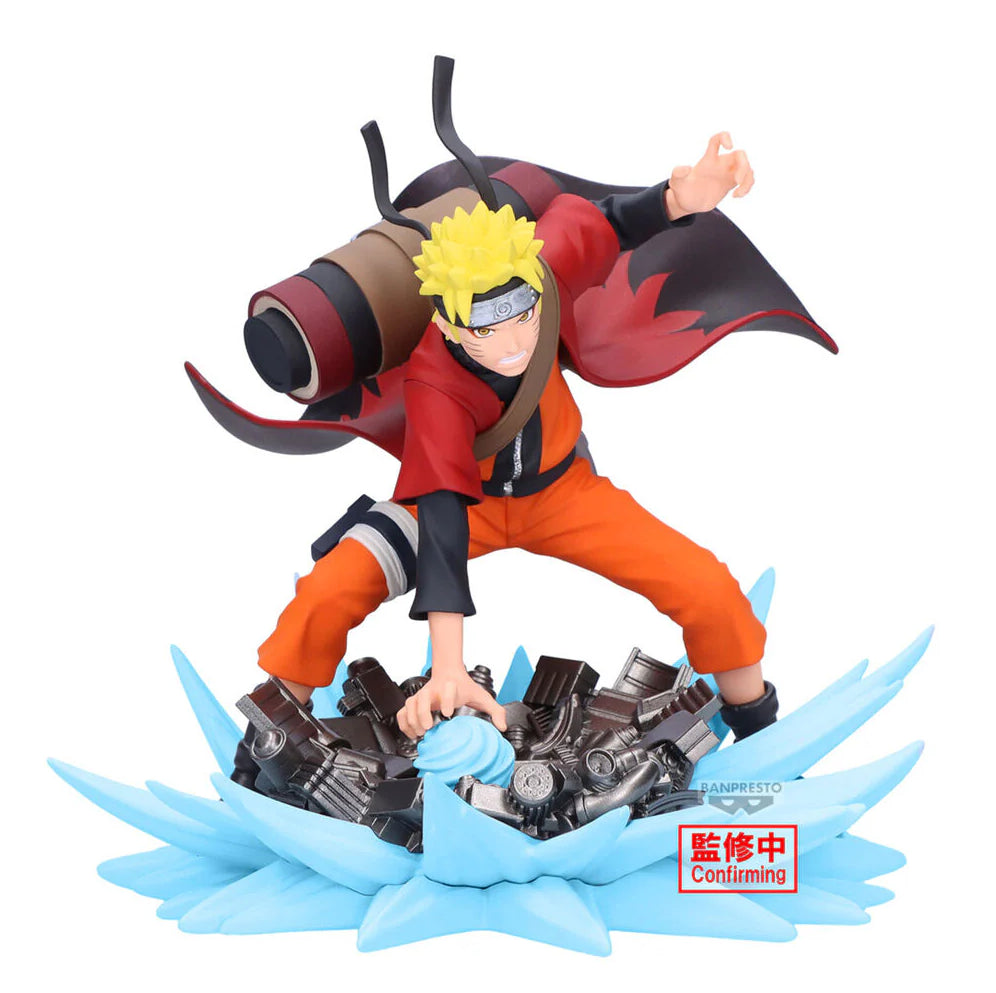 29496 - NARUTO: SHIPPUDEN - MEMORABLE SAGA - NARUTO UZUMAKI - STATUA 12CM