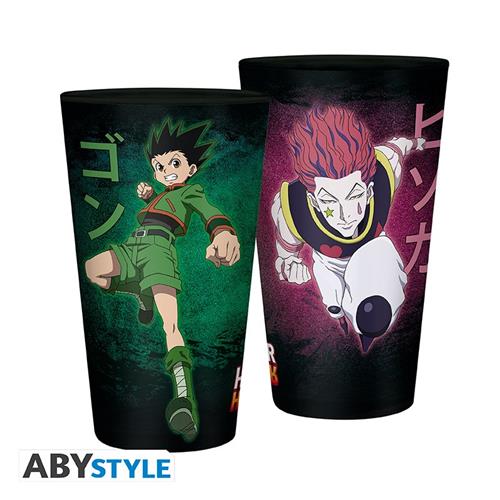 ABYVER197 - HUNTER X HUNTER - BICCHIERE 400ML - GON VS HISOKA