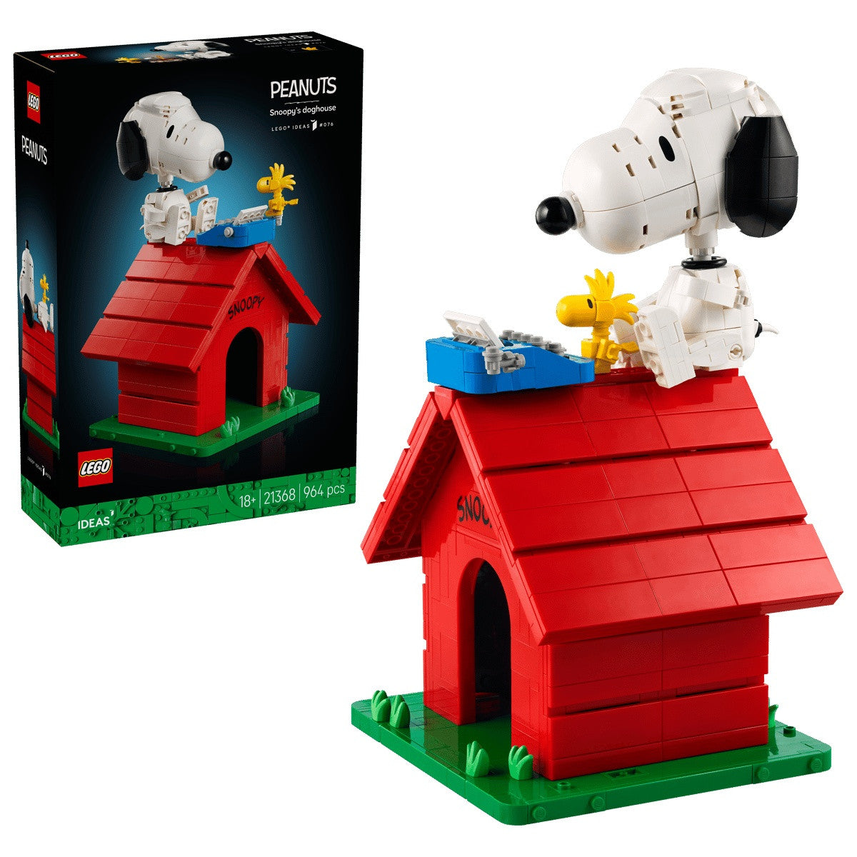 21368 - LEGO IDEAS - PEANUTS: LA CUCCIA DI SNOOPY