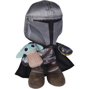 STAR WARS: THE MANDALORIAN - PLUSH FIGURE - MANDALORIAN 25CM E THE CHILD 7CM