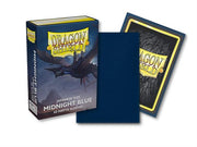 AT-11157 - 60 JAPANESE SIZE MATTE DUAL SLEEVES - MIDNIGHT BLUE