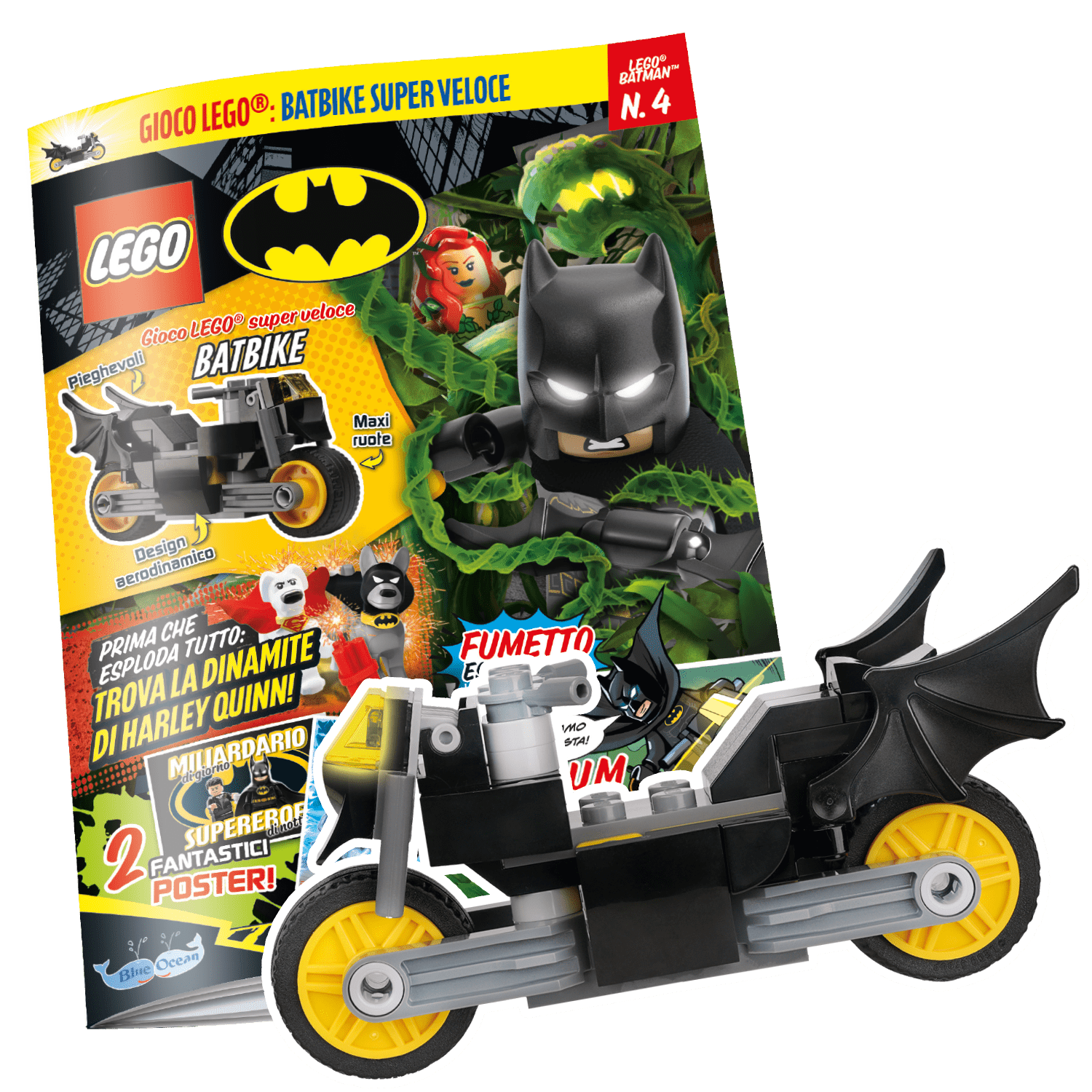 LEGO BATMAN N.4 - BATBIKE