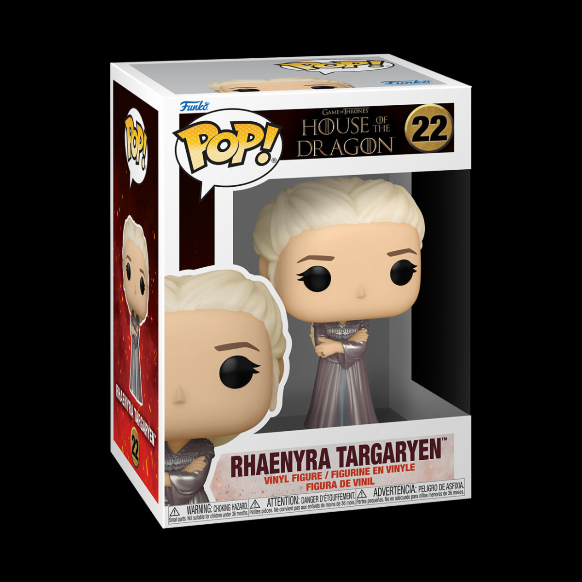 GAME OF THRONES: HOUSE OF THE DRAGON - POP FUNKO VINYL FIGURE 22 RHYNAERA 9CM