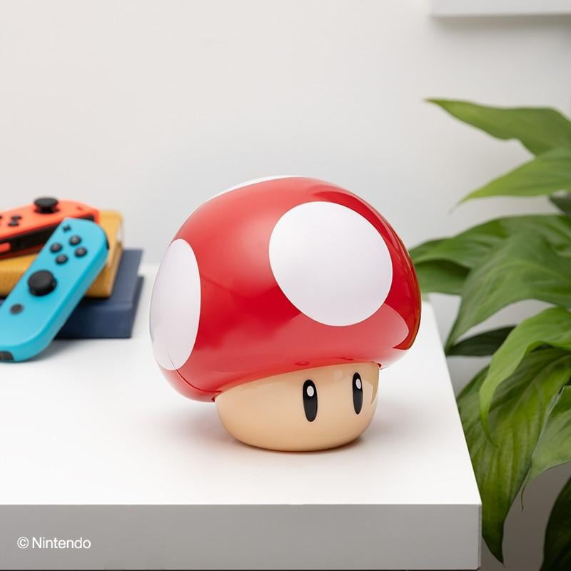 PP5805NN - SUPER MARIO - MUSHROOM LIGHT TRY ME PLINTH