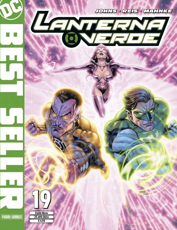 DC BEST SELLER - LANTERNA VERDE DI GEOFF JOHNS VOL.19