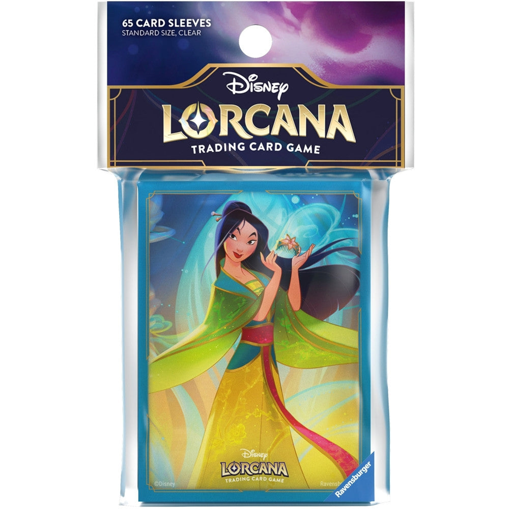 LORCANA - 65 BUSTE PROTETTIVE - FABLED - MULAN