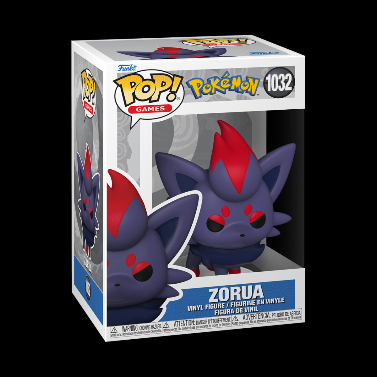POKEMON - POP FUNKO VINYL FIGURE 1032 ZORUA 9CM