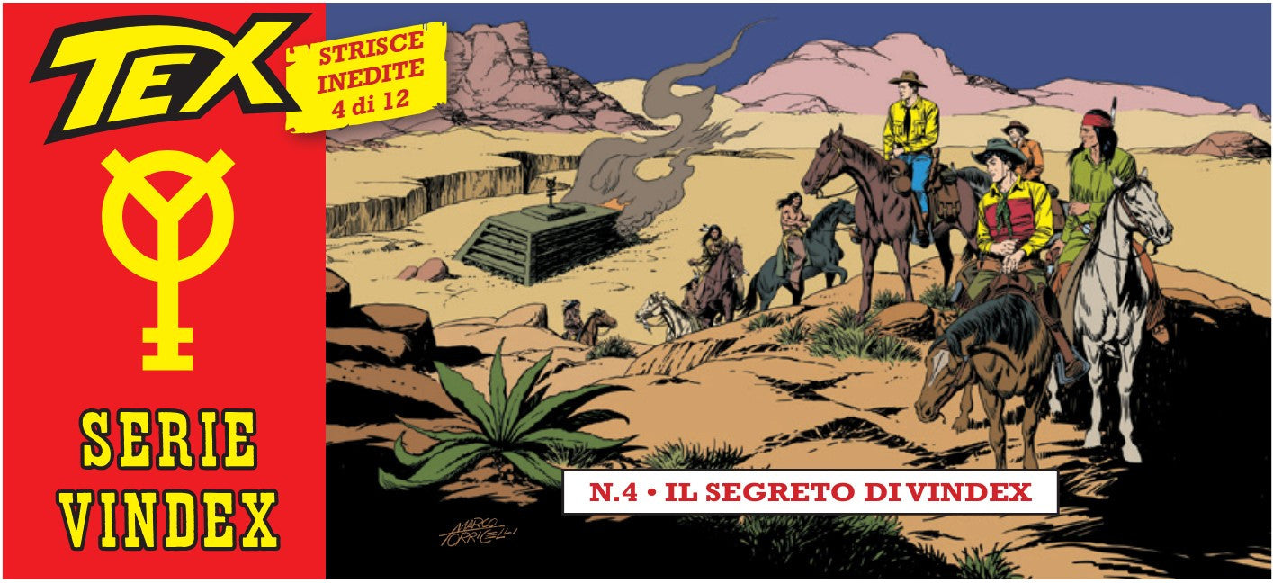 TEX - STRISCE INEDITE VOL.4 - IL SEGRETO DI VINDEX