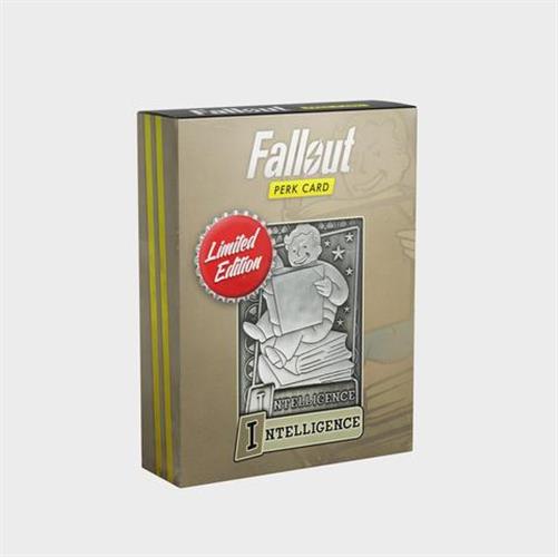 FLT15I - FALLOUT - PERK CARD LIMITED EDITION - INTELLIGENCE