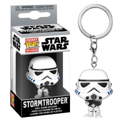 STAR WARS - POP FUNKO VINYL KEYCHAIN STORMTROOPER 4CM