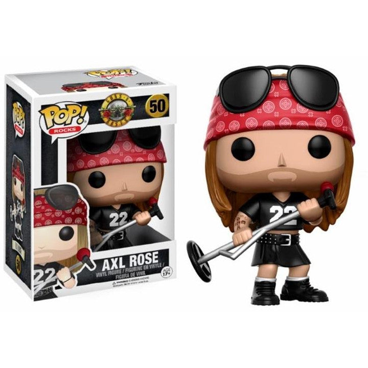 GUNS N' ROSES - POP FUNKO VINYL FIGURE 50 AXL ROSE