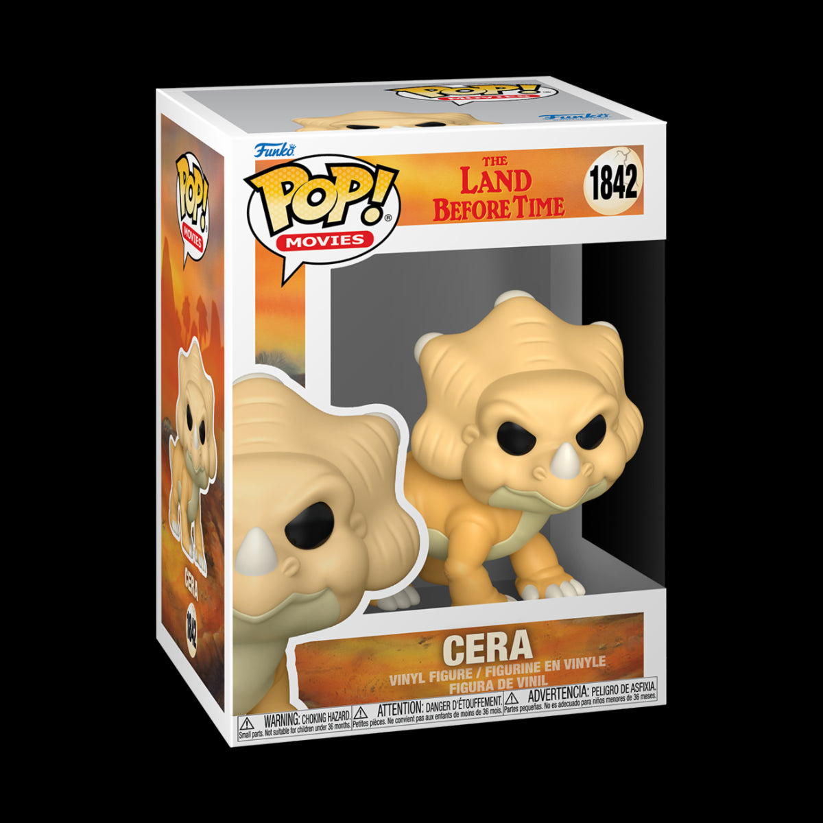 THE LAND BEFORE TIME - POP FUNKO VINYL FIGURE 1842 CERA 9CM