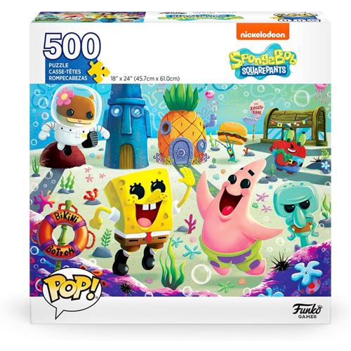 SPONGEBOB - POP FUNKO PUZZLE - SPONGEBOB SQUAREPANTS (500PZ)