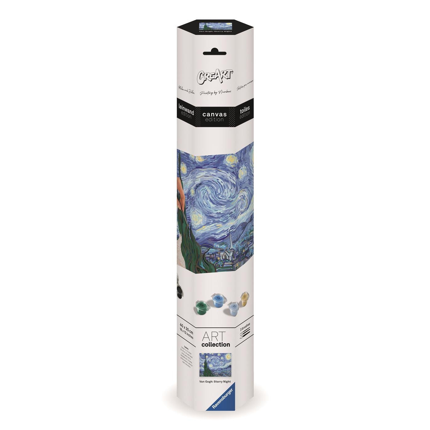 23915 - CREART SERIE B CANVAS - VAN GOGH: NOTTE STELLATA