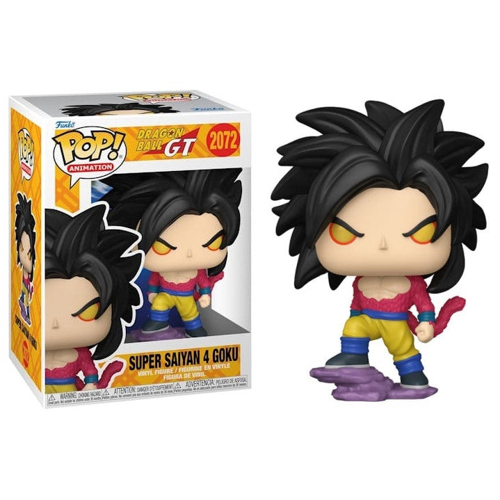 DRAGON BALL GT - POP FUNKO VINYL FIGURE 2072 SUPER SAIYAN 4 GOKU 9CM