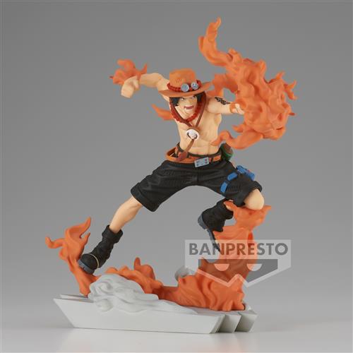 19492 - ONE PIECE - SENKOZEKKEI - PORTGAS.D.ACE - STATUA 9CM