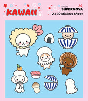 SET STICKER - KAWAII 2