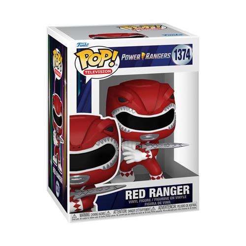 POWER RANGERS: 30TH ANNIVERSARY - POP FUNKO VINYL FIGURE 1374 RED RANGER 9CM