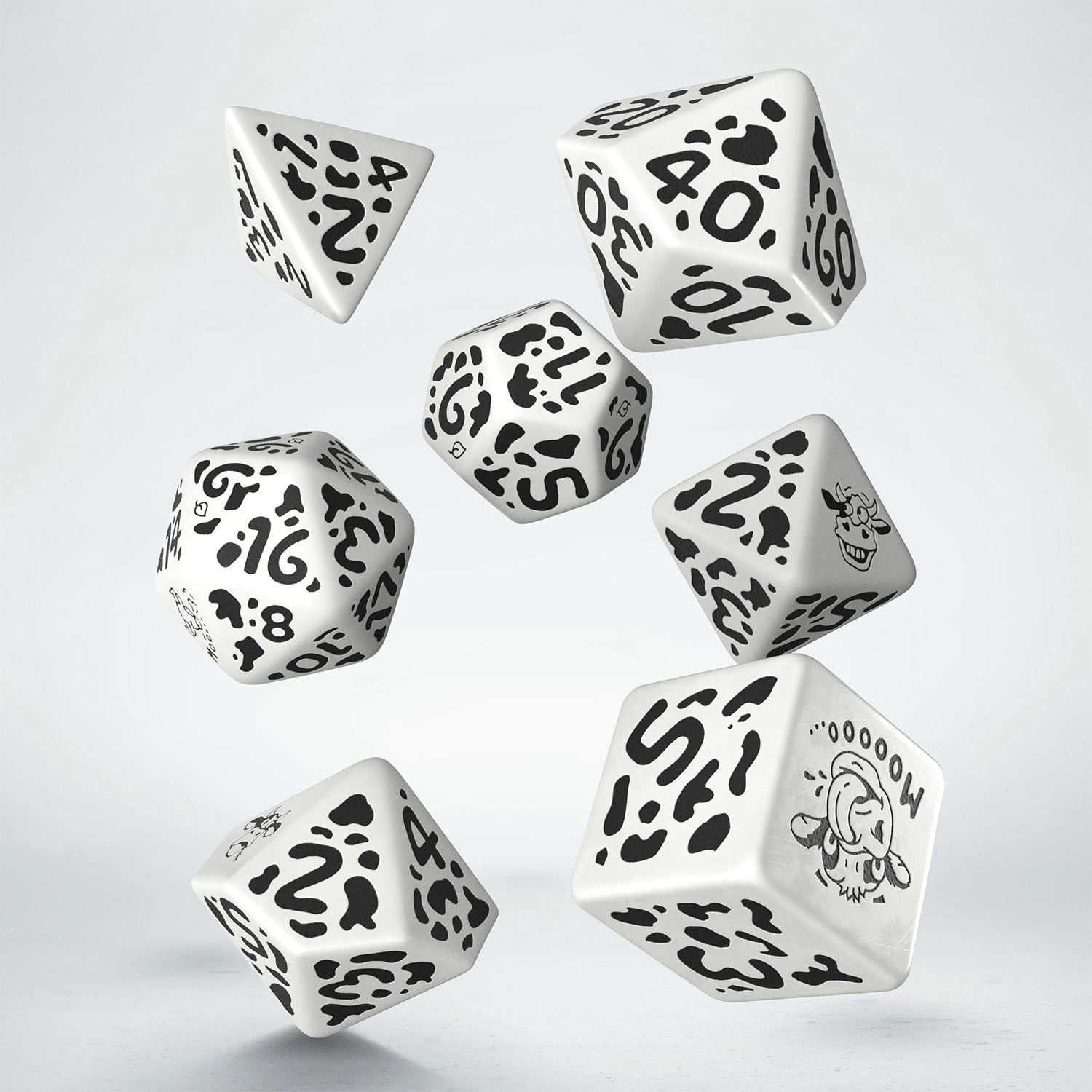 SCOW01 - COW DICE SET: MOOZILLA