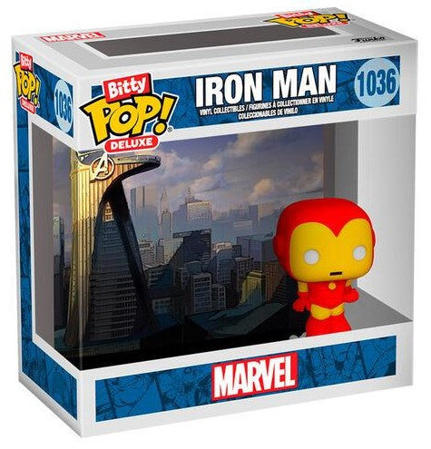 81301 - MARVEL: IRON MAN - POP FUNKO BITTY DELUXE VINYL FIGURE - IRON MAN (AVENGERTOWER)