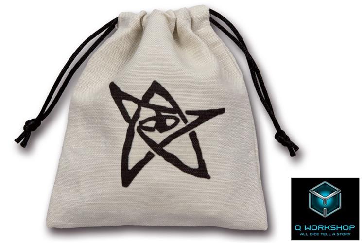 BCTH101 - BORSA PORTA DADI - CHTULHU LOGO (BEIGE) - 55323