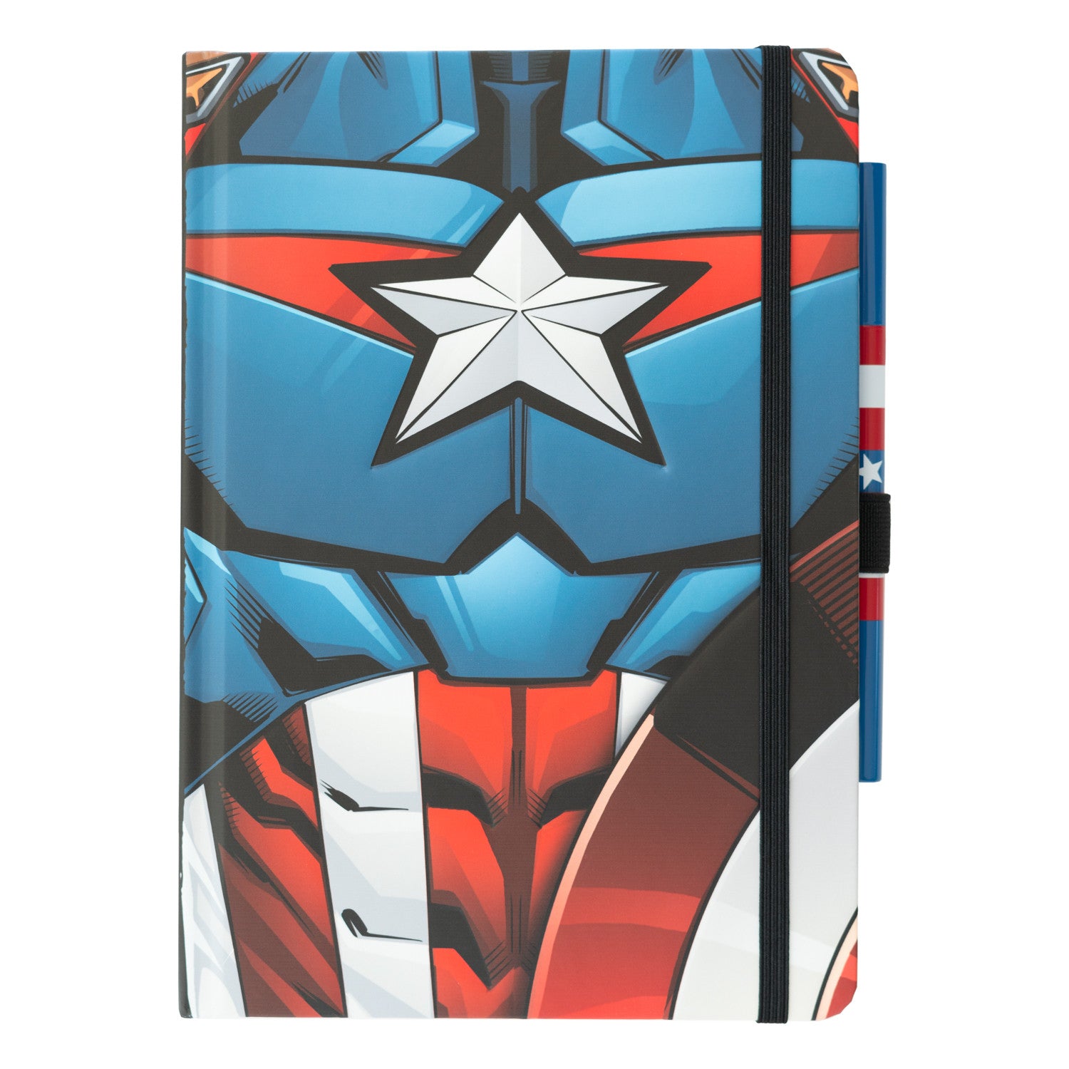 CPA5045 - MARVEL: CAPTAIN AMERICA - A5 NOTEBOOK - UNIFORME