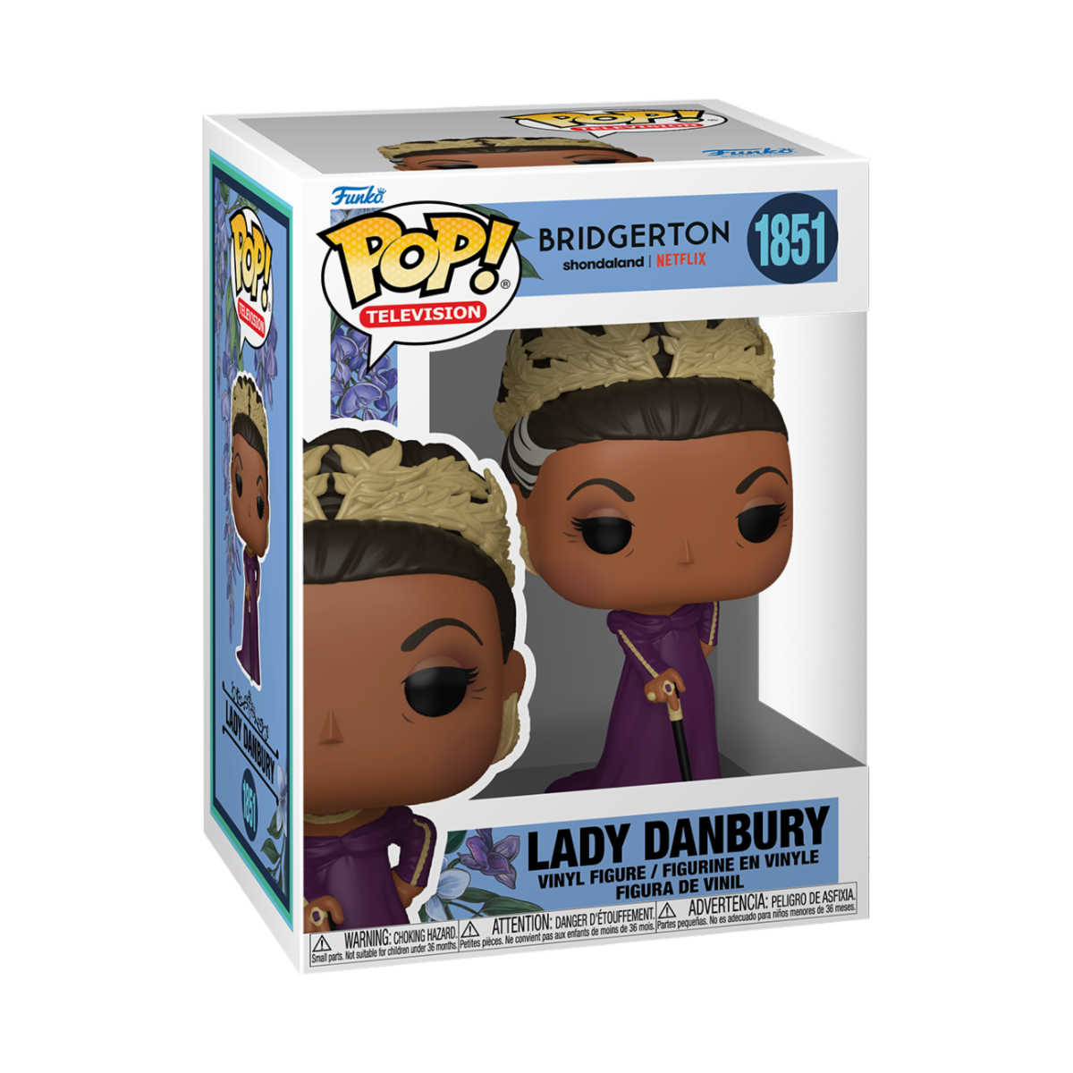 BRIDGERTON - POP FUNKO VINYL FIGURE 1851 LADY DANBURY 9CM