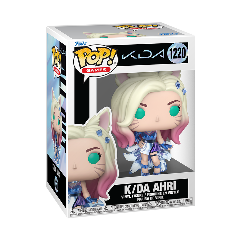 LEAGUE OF LEGENDS S5 - POP FUNKO VINYL FIGURE 1220 K/DA AHRI 9CM