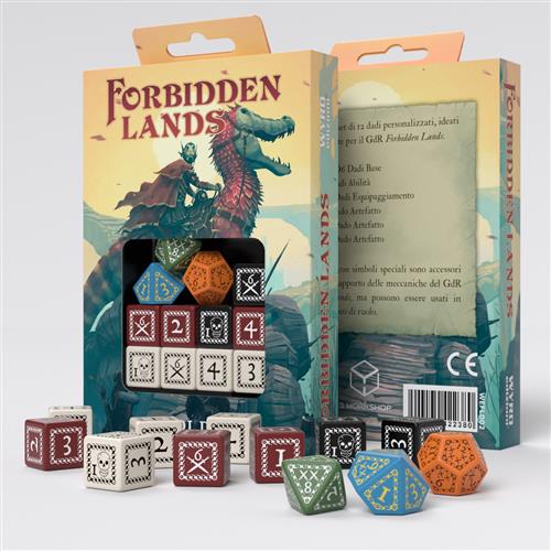 FORBIDDEN LANDS - SET 6 DADI