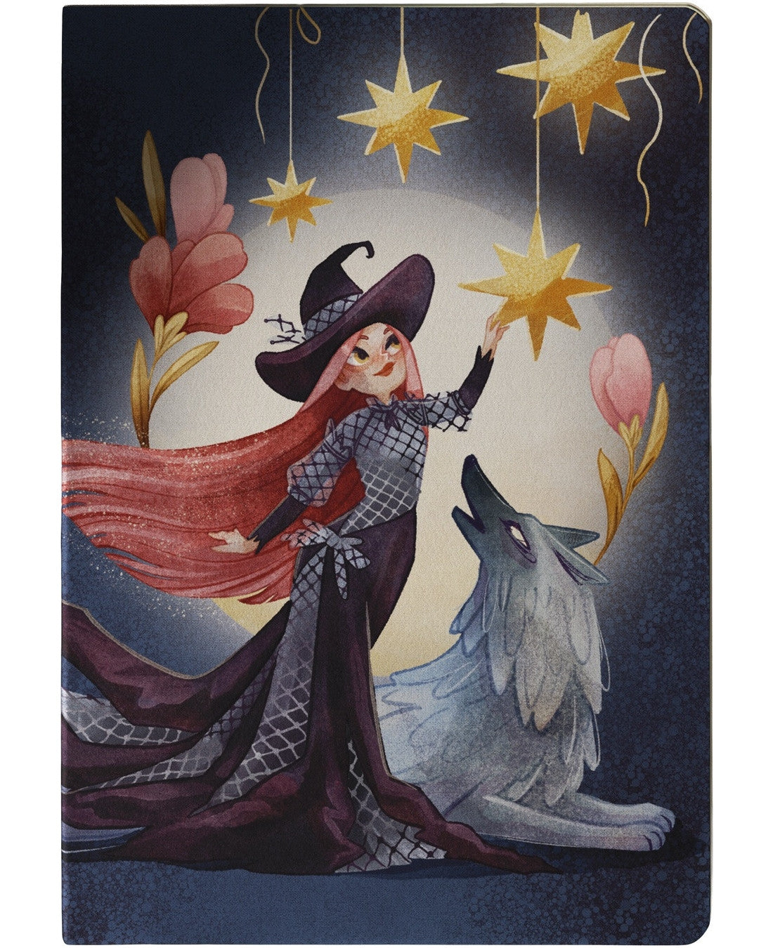 NOTEBOOK A5 COPERTINA FLESSIBILE - WOLF WITCH