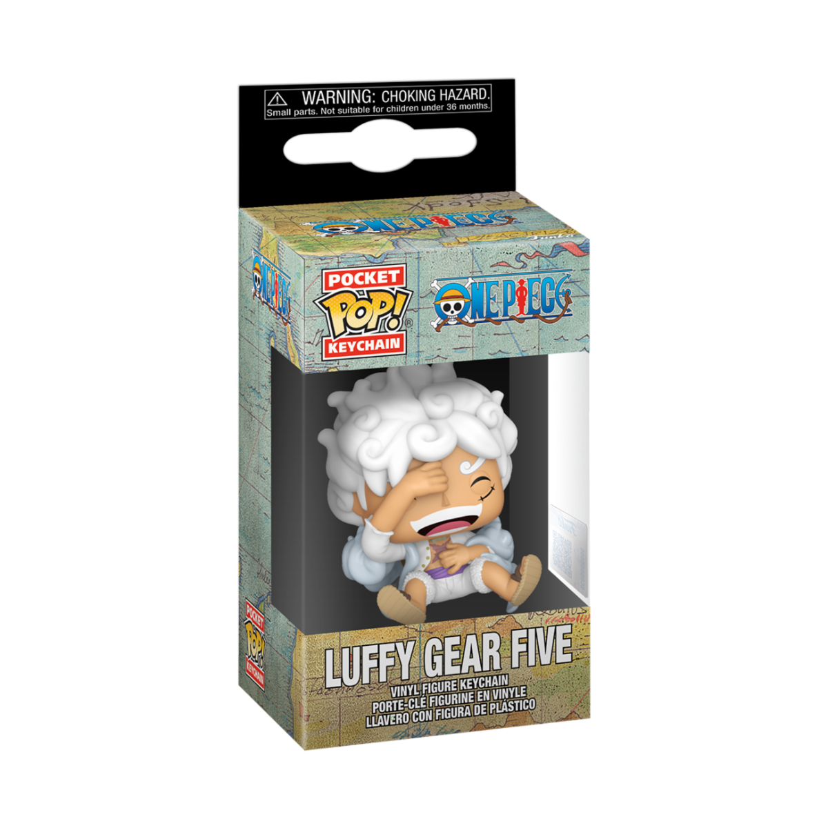 ONE PIECE S14 - POP KEYCHAIN - LUFFY GEAR 5 4CM