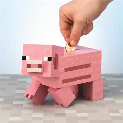 PP6590MCF - MINECRAFT - PIG MONEY BANK